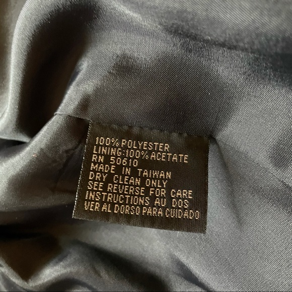 Four Button Blazer by Kasper (black) - Picture 6 of 6